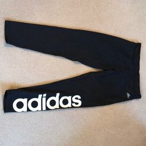 Women’s Adidas LOGO Climalite Workout Leggings